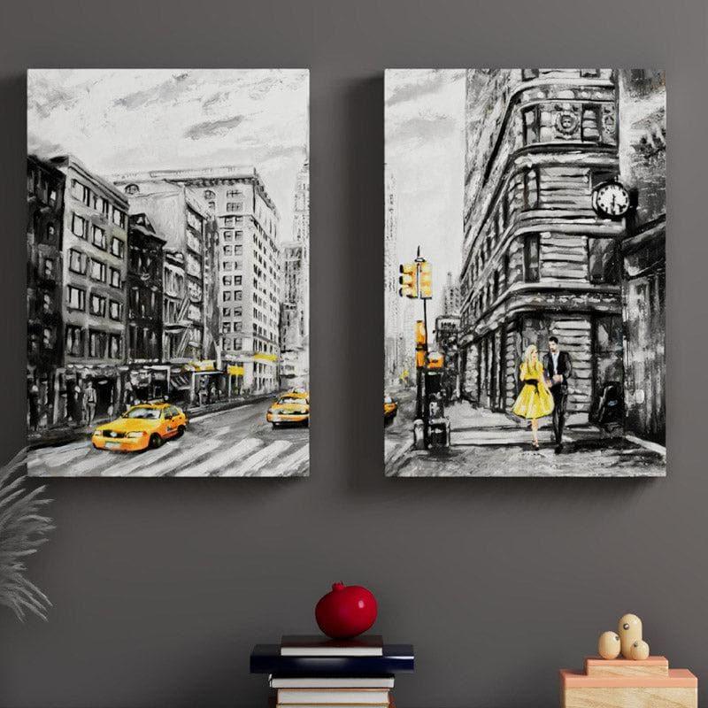 Wall Art & Paintings - Paris Lane Wall Art - Set Of Two