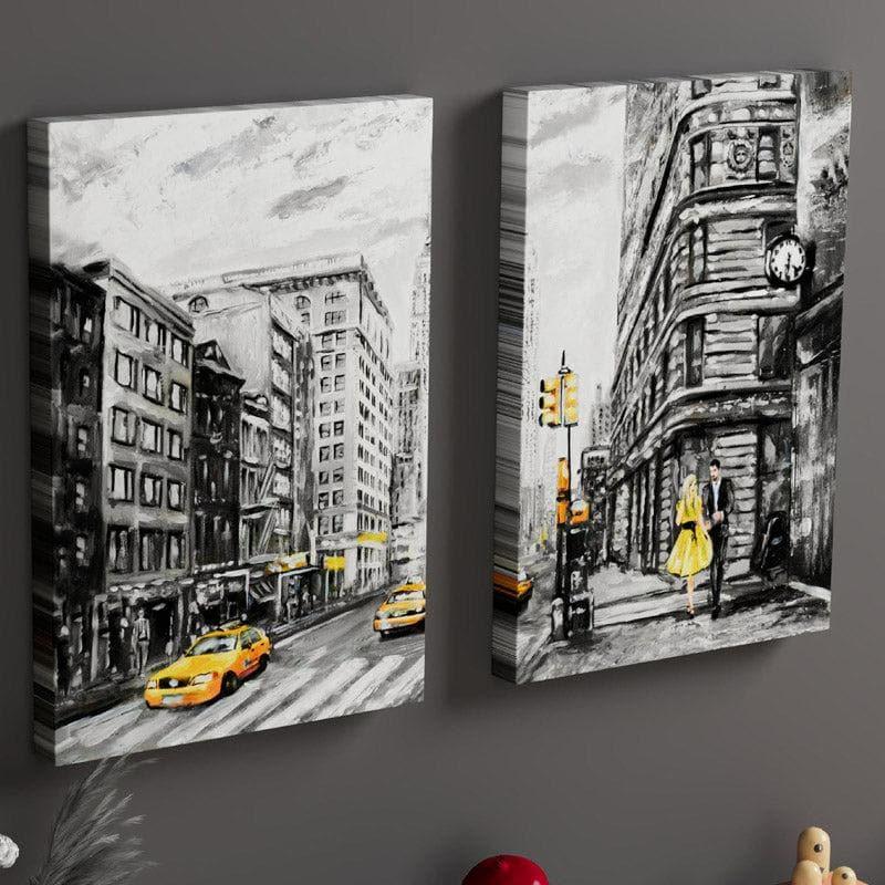 Wall Art & Paintings - Paris Lane Wall Art - Set Of Two