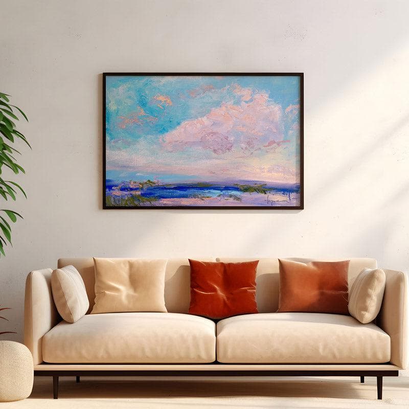 Wall Art & Paintings - Perfectly Lovely Day Wall Painting - Black Frame