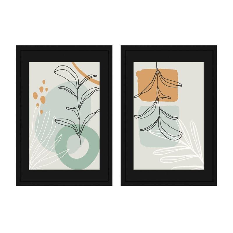 Buy Plant Paradise Wall Art - Set Of Two Wall Art & Paintings from Vaaree