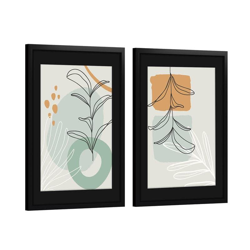 Buy Plant Paradise Wall Art - Set Of Two Wall Art & Paintings from Vaaree