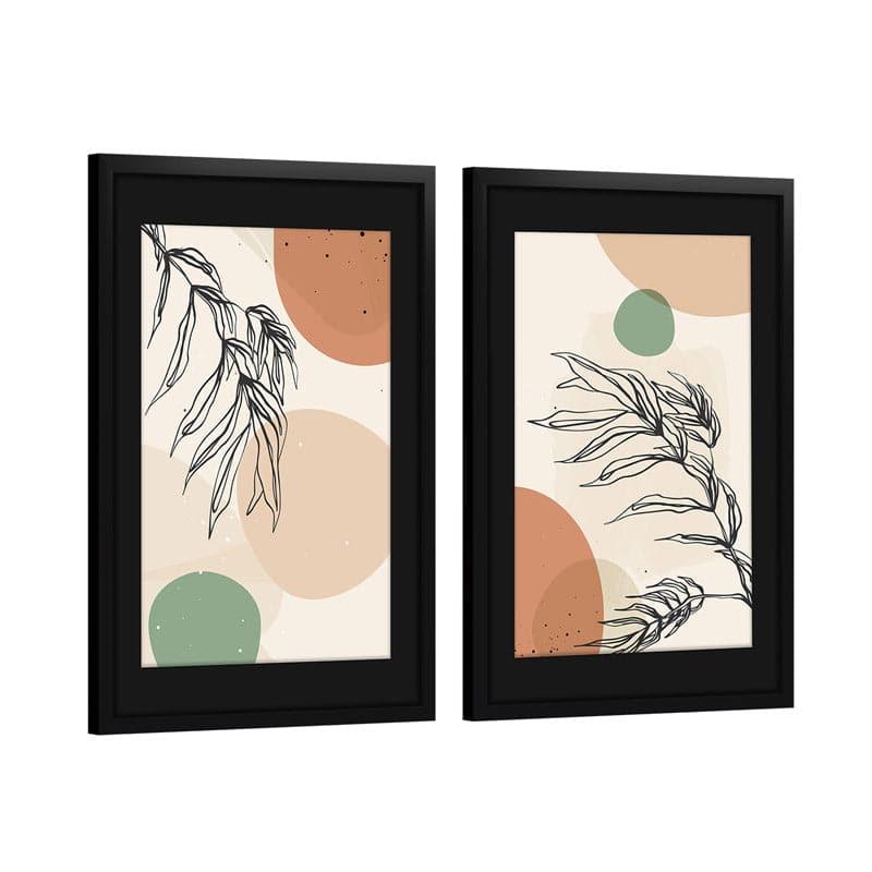 Wall Art & Paintings - Plant Whimsy Wall Art - Set Of Two