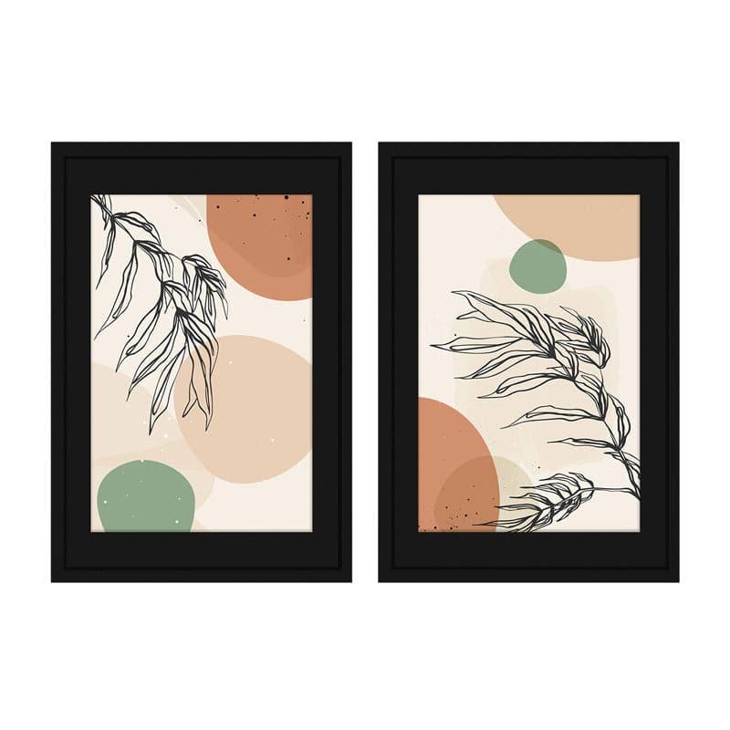 Wall Art & Paintings - Plant Whimsy Wall Art - Set Of Two