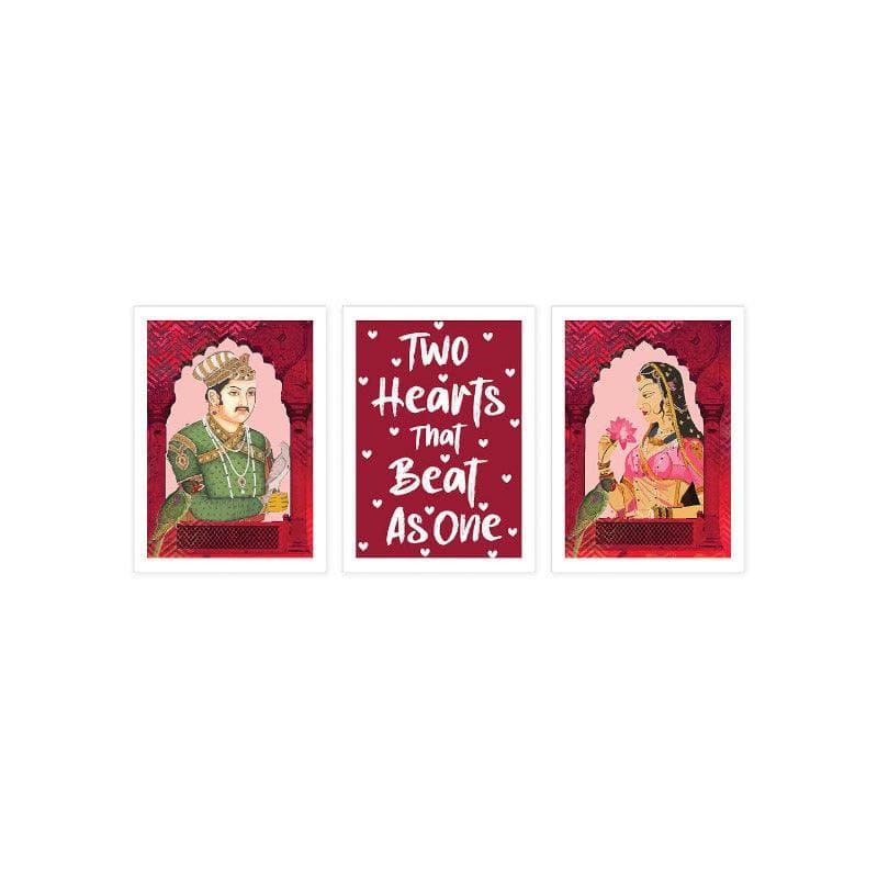 Buy Prem Katha Wall Art - Set Of Two Wall Art & Paintings from Vaaree