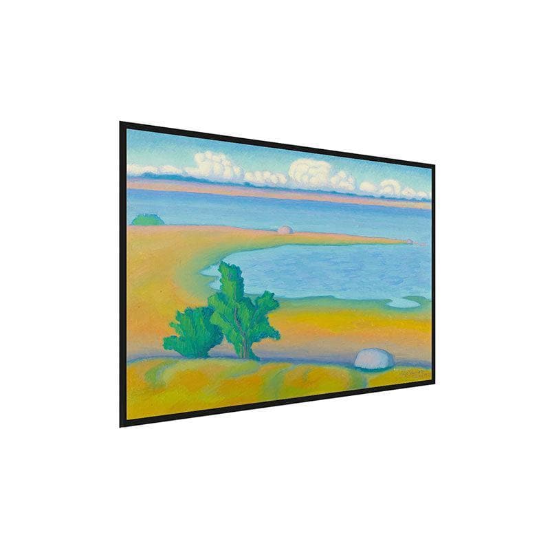 Wall Art & Paintings - Promontory Canvas Painting - Black Frame