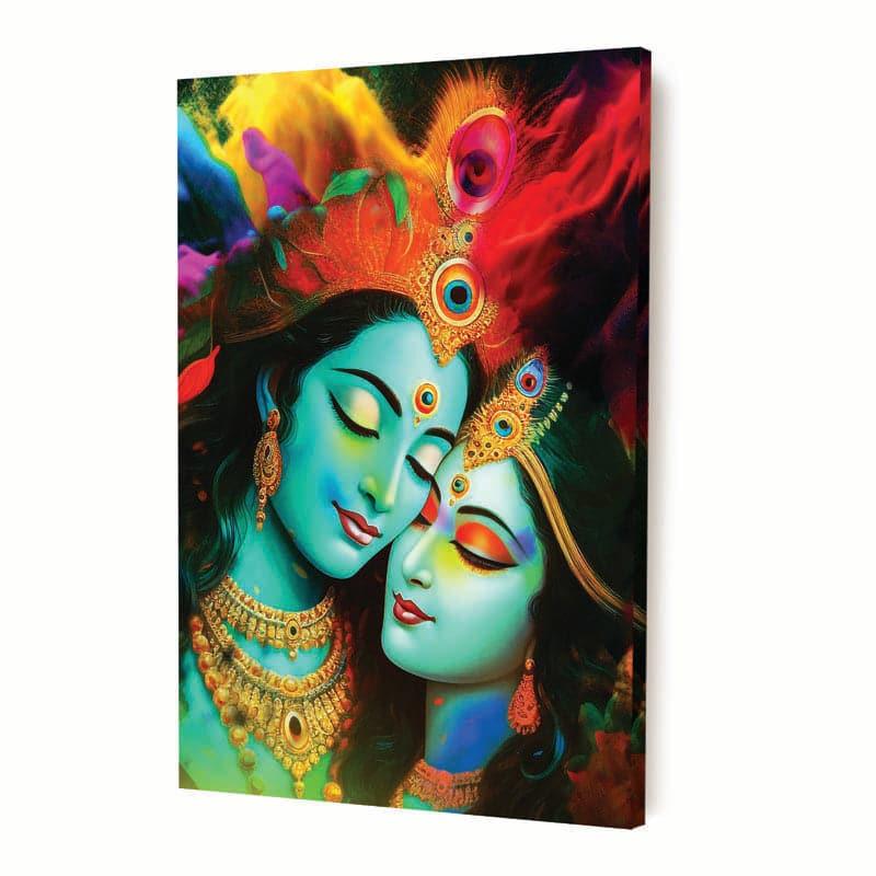 Wall Art & Paintings - Radha Krishna Unite Wall Painting