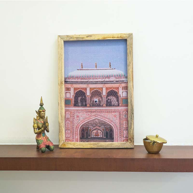 Buy Rajgarh Fort Canvas Painting Wall Art & Paintings from Vaaree