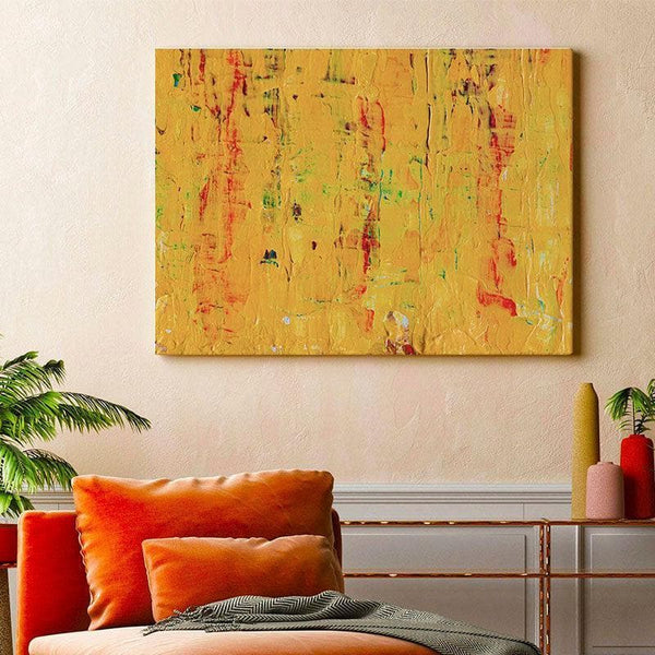 Wall Art & Paintings - Ray Of Sun Abstract Painting - Gallery Wrap