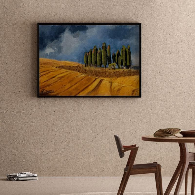 Wall Art & Paintings - Rising Storm Wall Painting - Black Frame