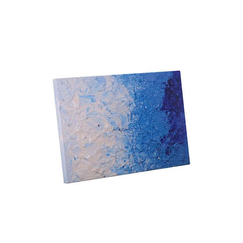 Wall Art & Paintings - Royal Blue Abstract Painting - Gallery Wrap