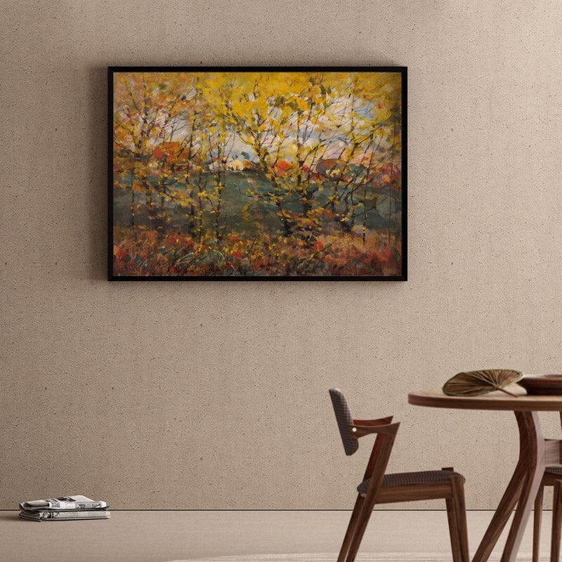 Wall Art & Paintings - Royal Oak Wall Painting - Black Frame