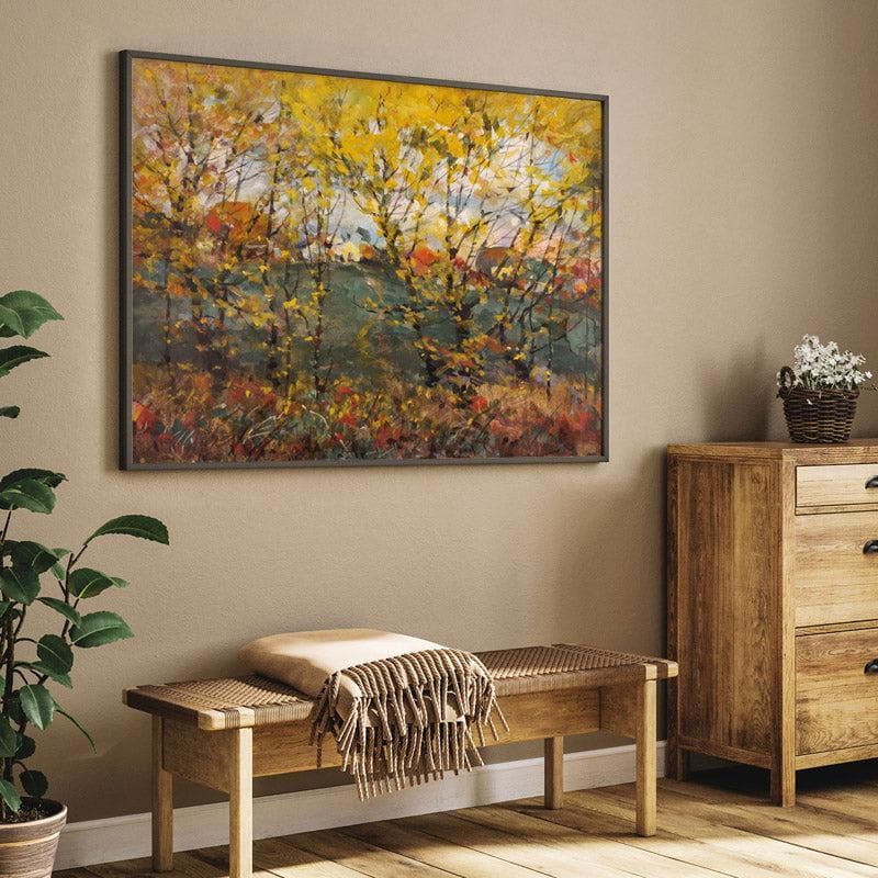 Wall Art & Paintings - Royal Oak Wall Painting - Black Frame