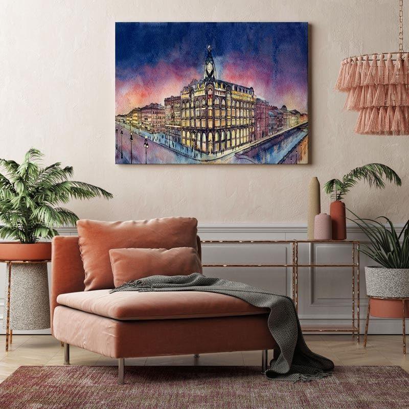 Buy Saint-Petersburg Wall Painting - Gallery Wrap Wall Art & Paintings from Vaaree