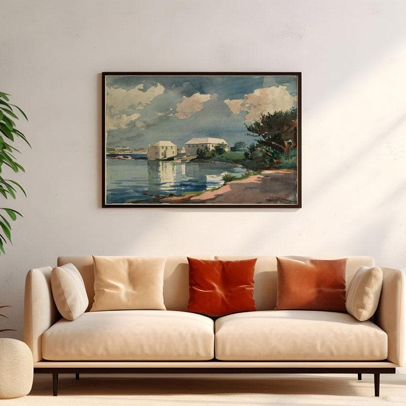 Buy Salt Kettle Bermuda By Winslow Homer - Black Frame Wall Art & Paintings from Vaaree