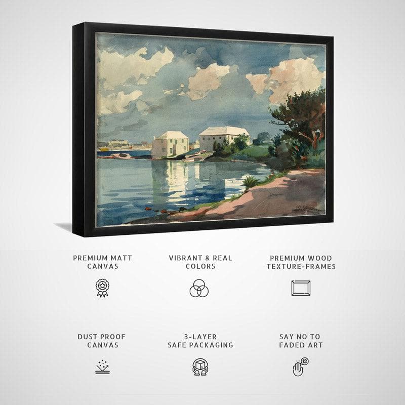 Buy Salt Kettle Bermuda By Winslow Homer - Black Frame Wall Art & Paintings from Vaaree