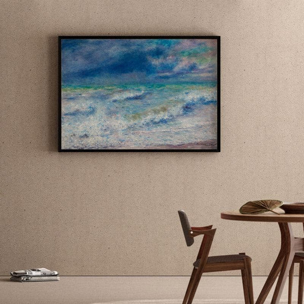 Wall Art & Paintings - Sea Sanora Wall Painting - Black Frame