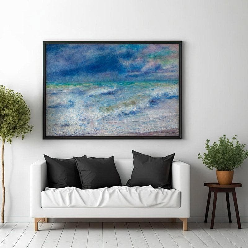 Wall Art & Paintings - Sea Sanora Wall Painting - Black Frame