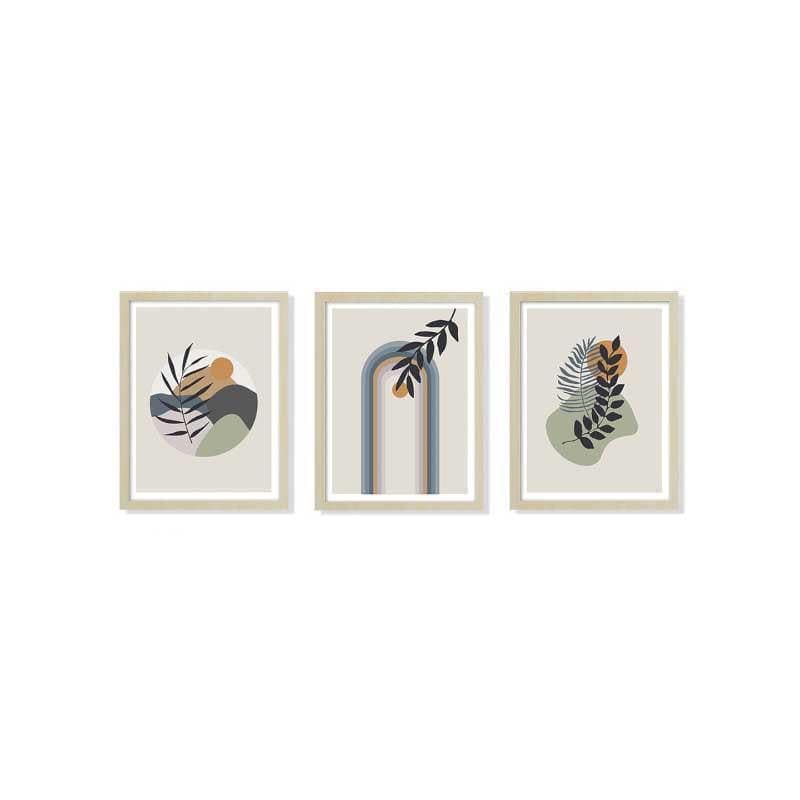 Buy Serene Splatters Wall Art - Set Of Three Wall Art & Paintings from Vaaree