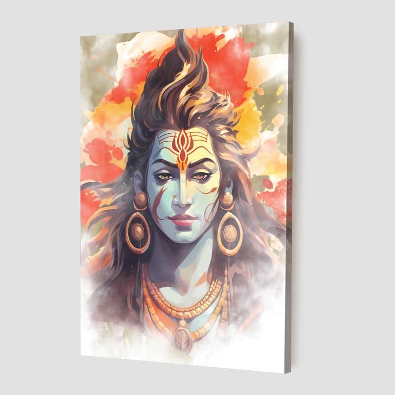 Wall Art & Paintings - Shiv Tandav Wall Painting