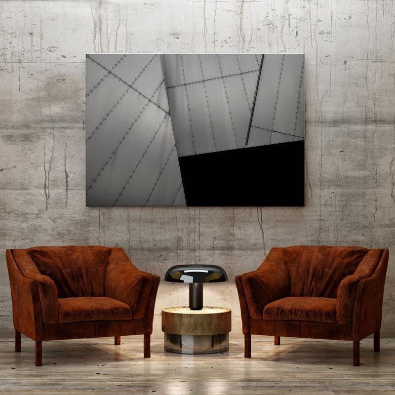 Wall Art & Paintings - Shot Of Bolted Metal Painting - Gallery Wrap