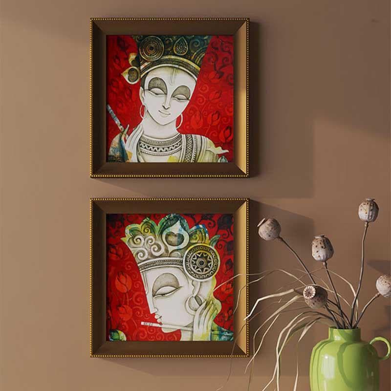 Wall Art & Paintings - Shyam Art Painting - Set Of Two