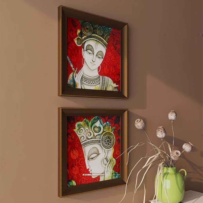 Wall Art & Paintings - Shyam Art Painting - Set Of Two