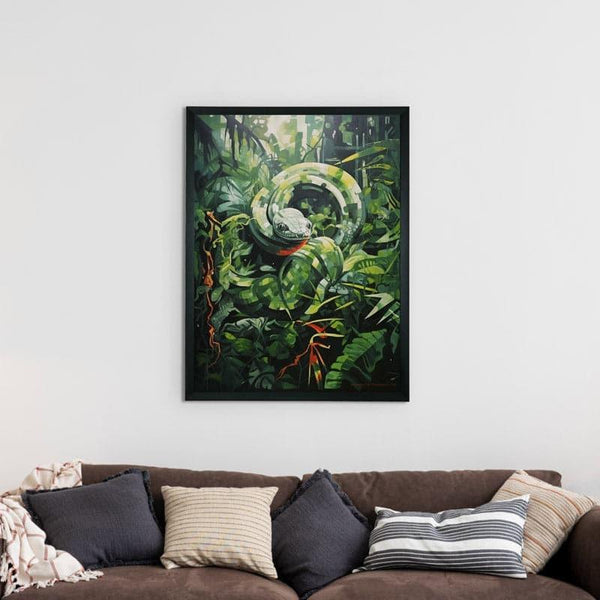 Buy Snake Swirl Wall Art Wall Art & Paintings from Vaaree