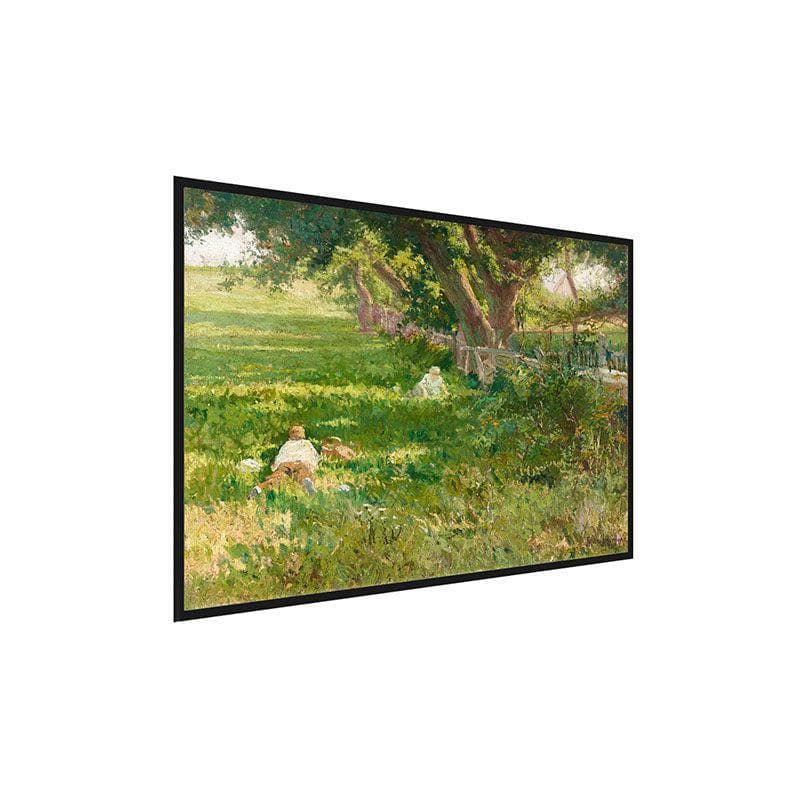 Wall Art & Paintings - Springtime Canvas Painting - Black Frame