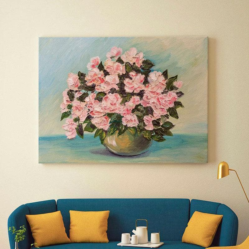 Wall Art & Paintings - Still Life Floral Painting - Gallery Wrap