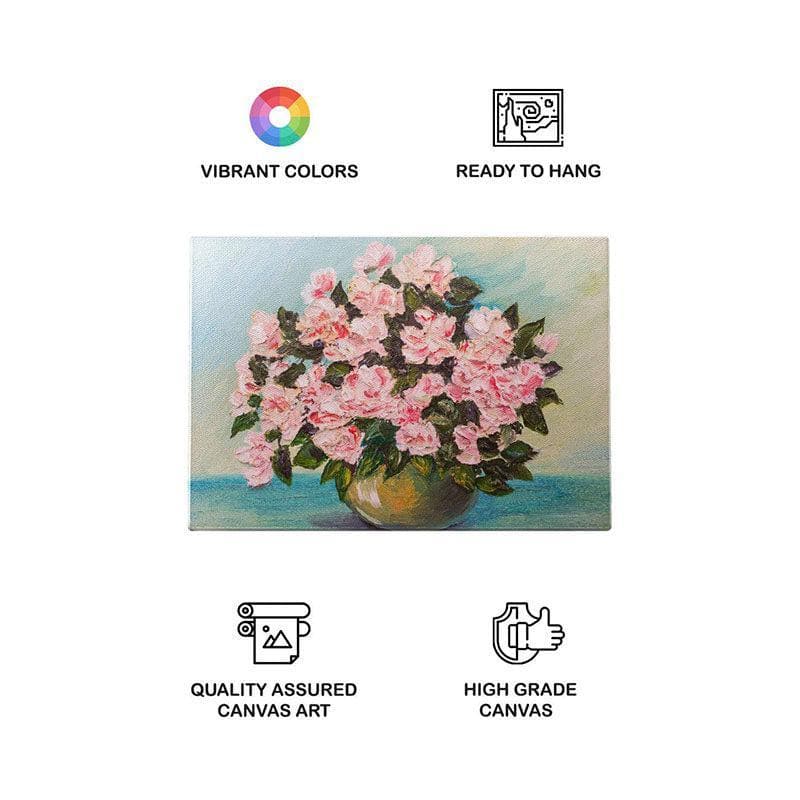 Buy Still Life Floral Painting - Gallery Wrap Wall Art & Paintings from Vaaree