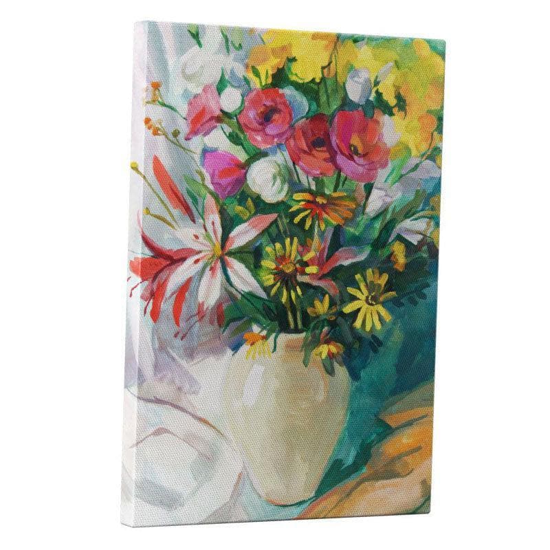 Wall Art & Paintings - Still Life With A Bouquet Wall Painting - Gallery Wrap