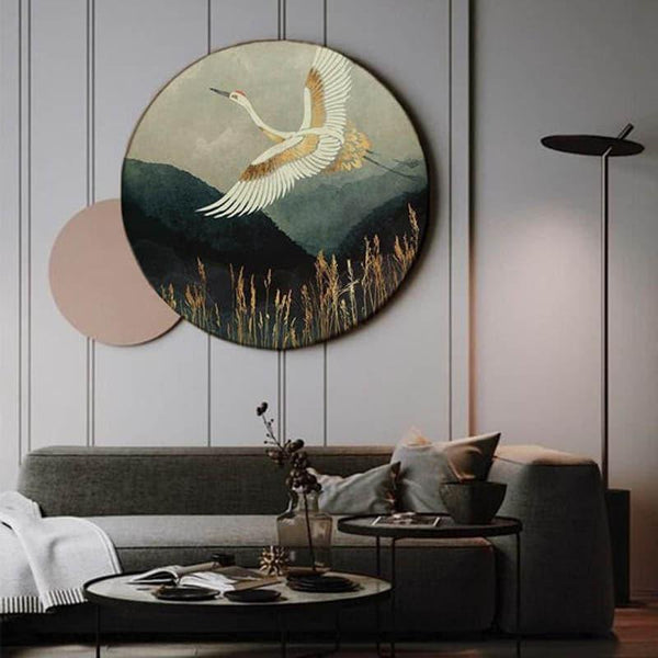 Wall Art & Paintings - Stork Flight Wall Art