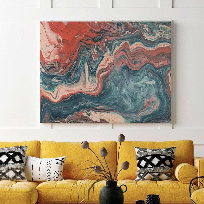 Wall Art & Paintings - Subtle Abstract Wall Painting - Gallery Wrap