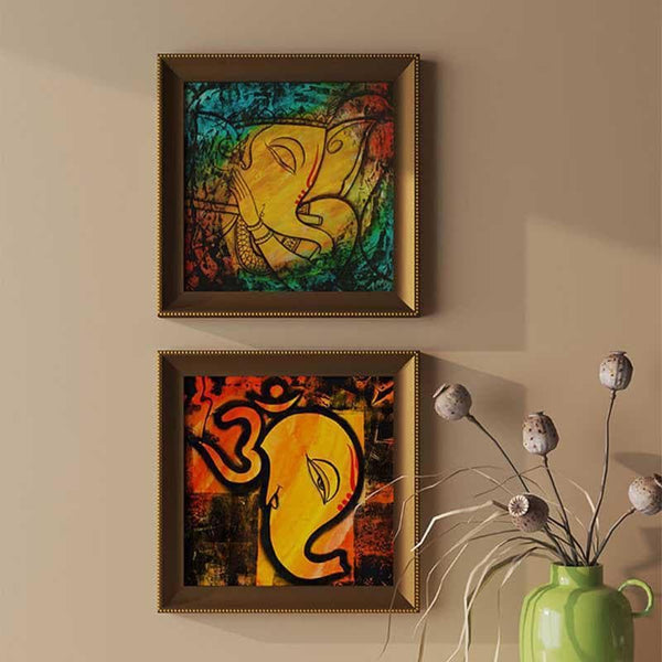 Wall Art & Paintings - Sumukha Art Painting - Set Of Two