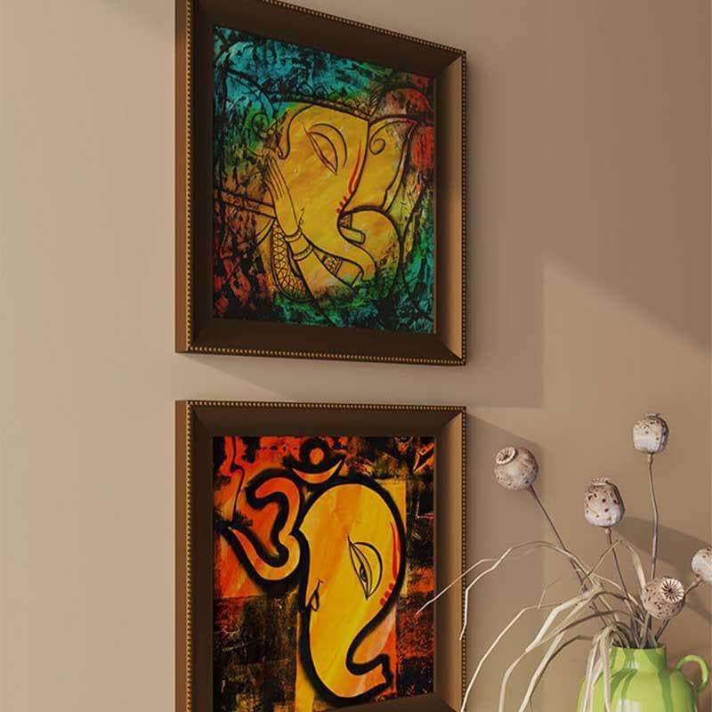 Wall Art & Paintings - Sumukha Art Painting - Set Of Two