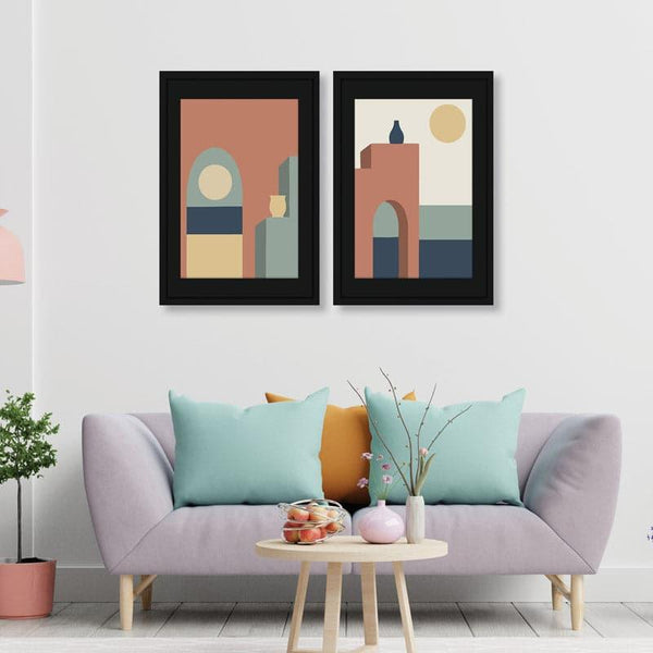 Wall Art & Paintings - Sunny Day Wall Art - Set Of Two