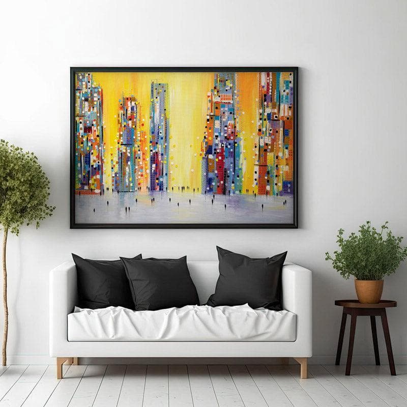 Wall Art & Paintings - Sunny Day Wall Painting - Black Frame