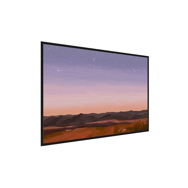 Wall Art & Paintings - Sunset Wall Painting - Black Frame