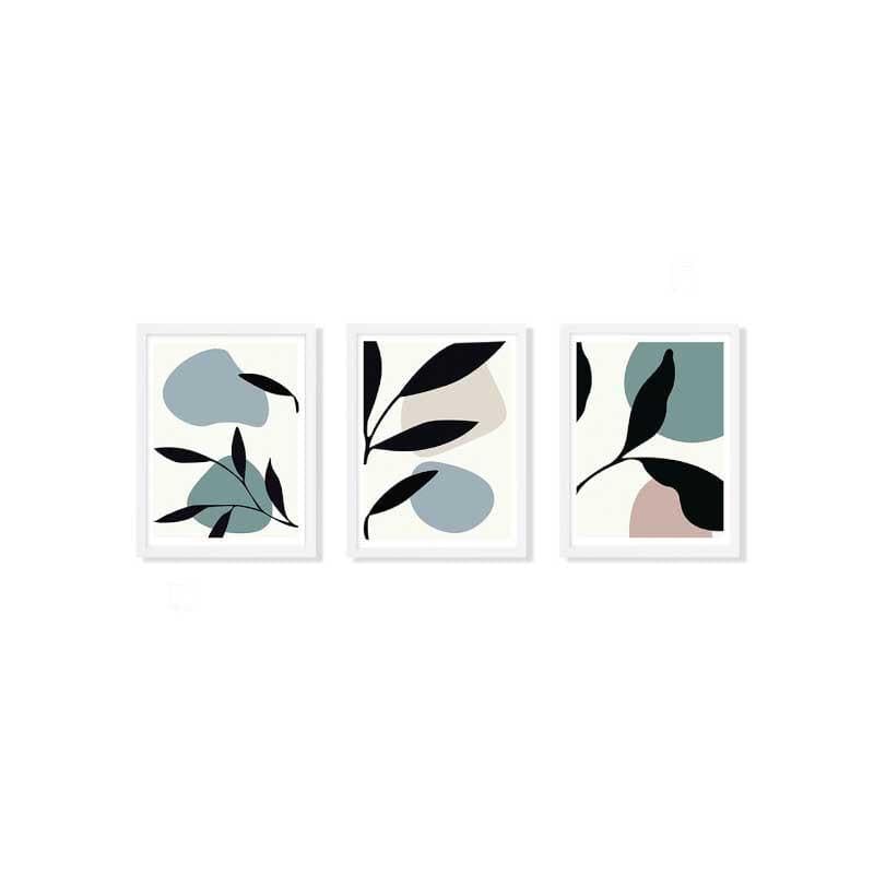 Buy Surreal Leaphony - Set Of Three Wall Art & Paintings from Vaaree