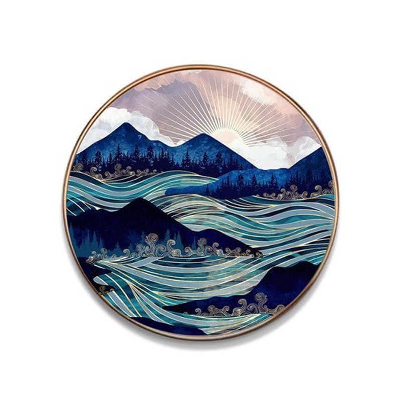 Wall Art & Paintings - Swirl At The Dawn Wall Art