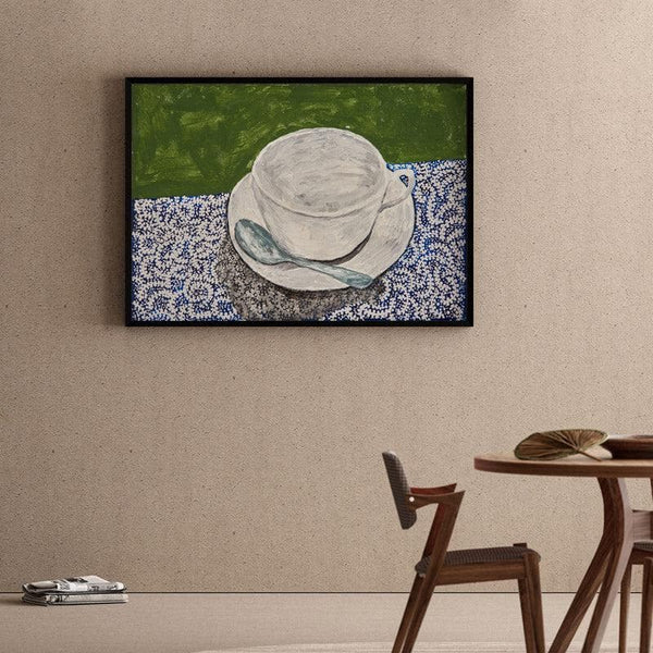 Wall Art & Paintings - Teatime Tango Wall Painting - Black Frame