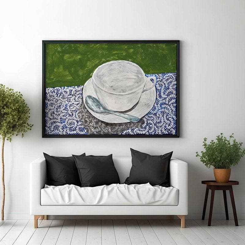 Wall Art & Paintings - Teatime Tango Wall Painting - Black Frame