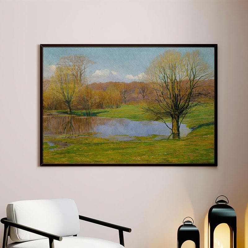 Wall Art & Paintings - The Autumn Wall Painting - Black Frame