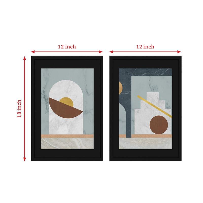 Wall Art & Paintings - The Balance Of Life Wall Art - Set Of Two