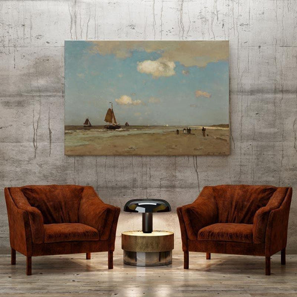 Wall Art & Paintings - The Beach Scene Painting - Gallery Wrap