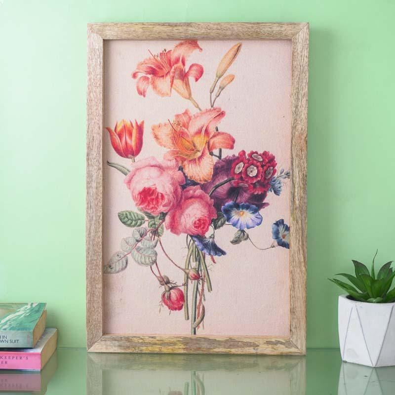 Buy The Bouquet Canvas Painting Wall Art & Paintings from Vaaree