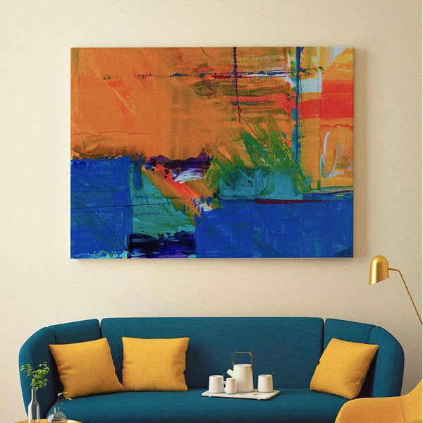 Wall Art & Paintings - The Color Abstract Wall Painting - Gallery Wrap