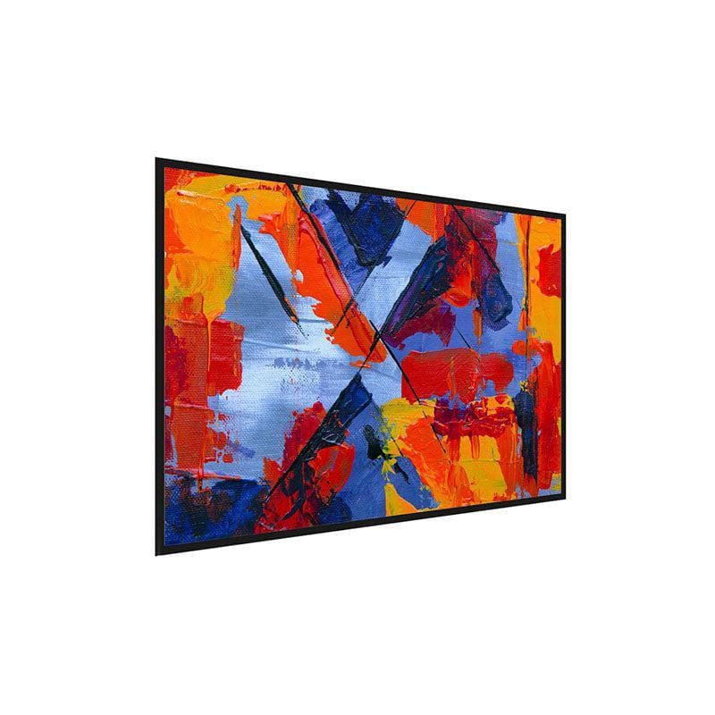 Wall Art & Paintings - The Colour Symphony Painting - Black Frame