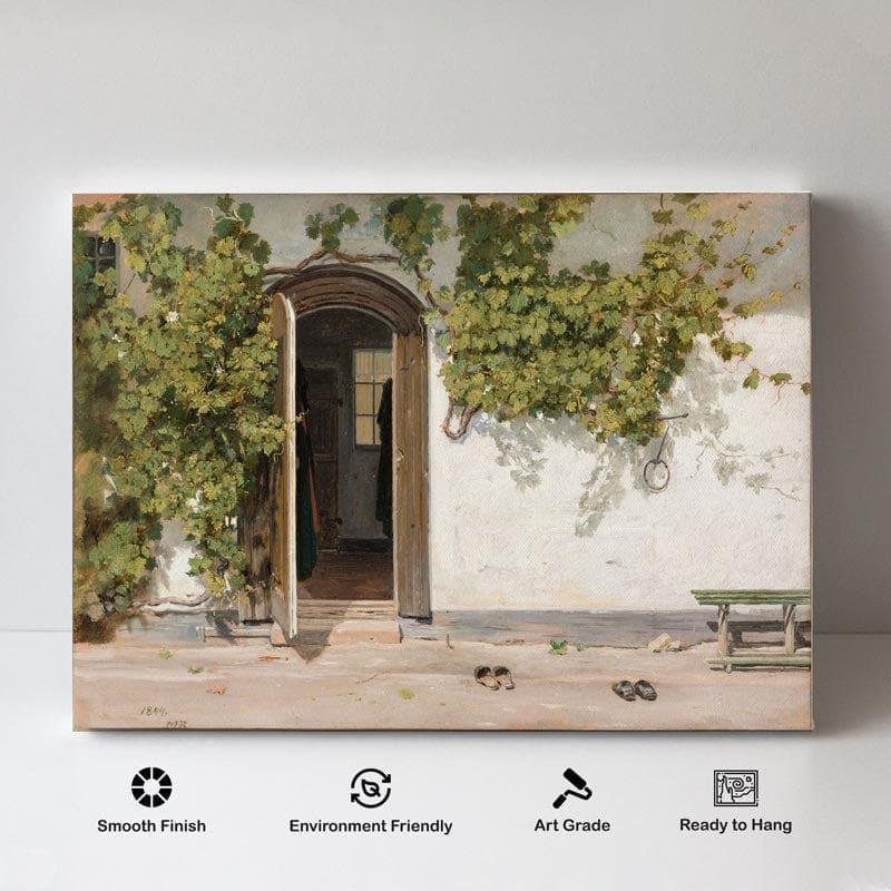 Buy The Entrance Wall Painting - Gallery Wrap Wall Art & Paintings from Vaaree