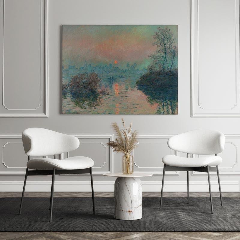 Wall Art & Paintings - The Evening Sun Wall Painting - Gallery Wrap